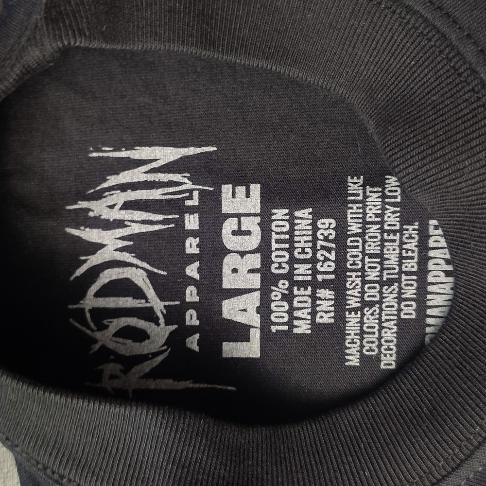 PACSUN/RODMAN APPAREL MEN'S/UNISEX T-SHIRT - Picture 4 of 9